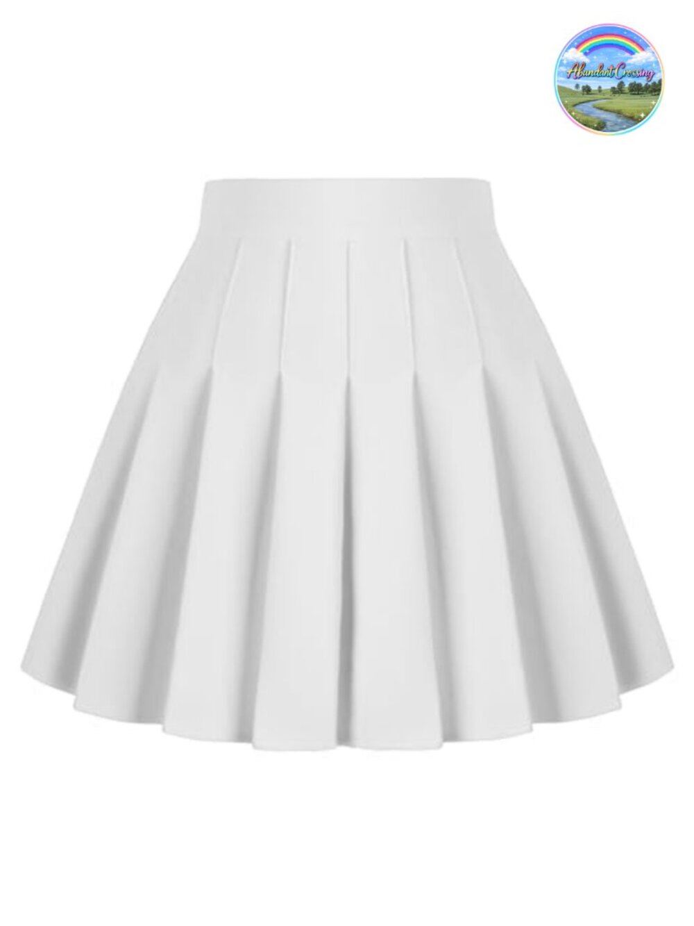 Pleated A-Line Mini Tennis Skirt Elastic High Waist Activewear